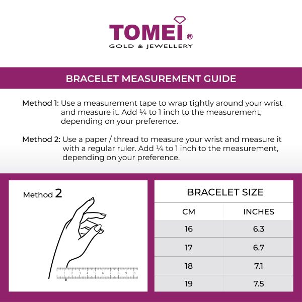 TOMEI X-Linked Bracelet, Yellow Gold 916 For Sale