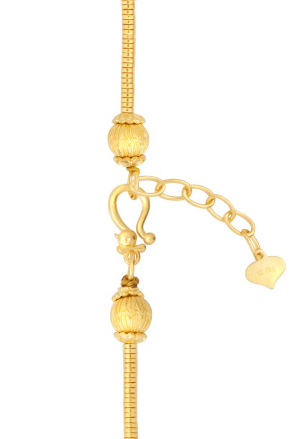 TOMEI Symbol Of Fortune Bracelet, Yellow Gold 999 on Sale