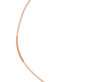 TOMEI Rouge Collection, Bar Bracelet, Rose Gold 750 For Cheap