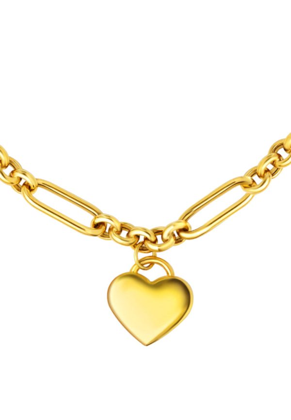 TOMEI Lusso Italia Love Necklace, Yellow Gold 916 Online Hot Sale