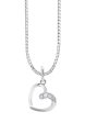 TOMEI Mesmerizing Love Pendant Set, White Gold 585 Online Sale