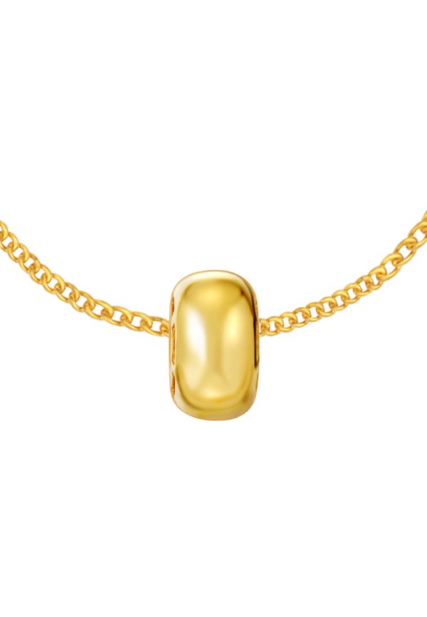 TOMEI Lusso Italia Doghnut Pendant, Yellow Gold 916 Online Hot Sale