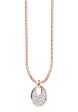 TOMEI Rouge Collection My Putri Oval Pendant, Rose Gold 750 Sale