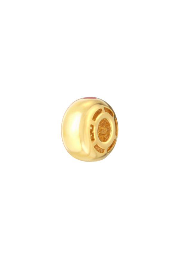 TOMEI Lusso Italia Doghnut Pendant, Yellow Gold 916 Online Hot Sale