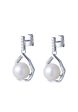 TOMEI Pearl Earrings, White Gold 585 Online