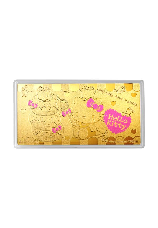 TOMEI X SANRIO Hello Kitty Kind & Pretty Gold Foil 0.5G, Yellow Gold 9999 Fashion