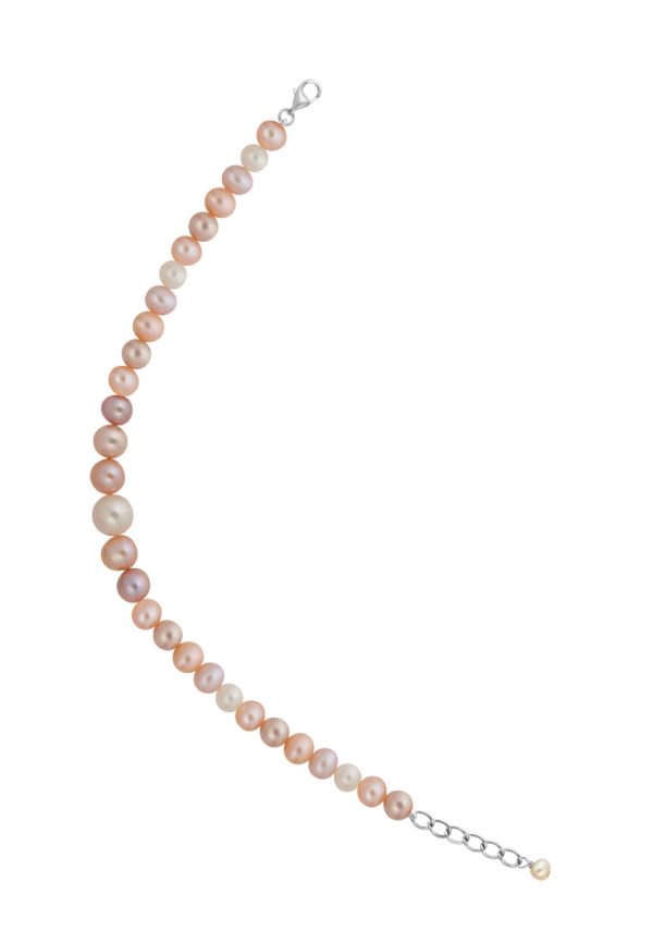 TOMEI Pearlfect Love Single Strand Bracelet I Natural Mixed Pink Online