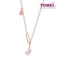 TOMEI Rouge Collection, Nacre Hulu Necklace Rose Gold 750 For Cheap