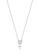 TOMEI Twinkly Trinkets Collection Diamond Necklace, White Gold 585 Cheap