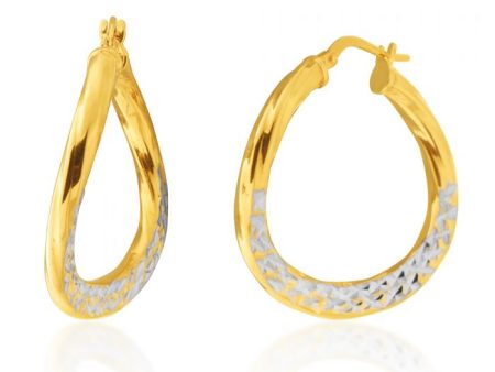 9 Carat Silverfilled 26mm Hoop Earrings Sale