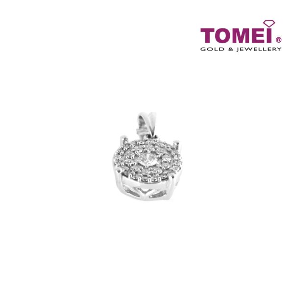 TOMEI Pendant, Diamond White Gold 750 (DP0104607) For Sale