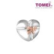 TOMEI Gift of Everlasting Love Charm, White+Rose Gold 585 For Discount