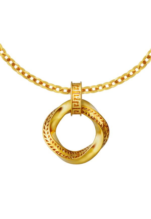 TOMEI Satisfactory Perfect Pendant, Yellow Gold 916 Fashion