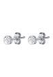 TOMEI Mini Lucky Coin Earrings, White Gold 750 Online Hot Sale