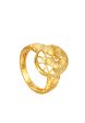 TOMEI Sri Puteri Collection Hibiscus Ring, Yellow Gold 916 Online now