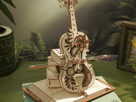 Magic Cello Music Box 3D Puzzle Discount