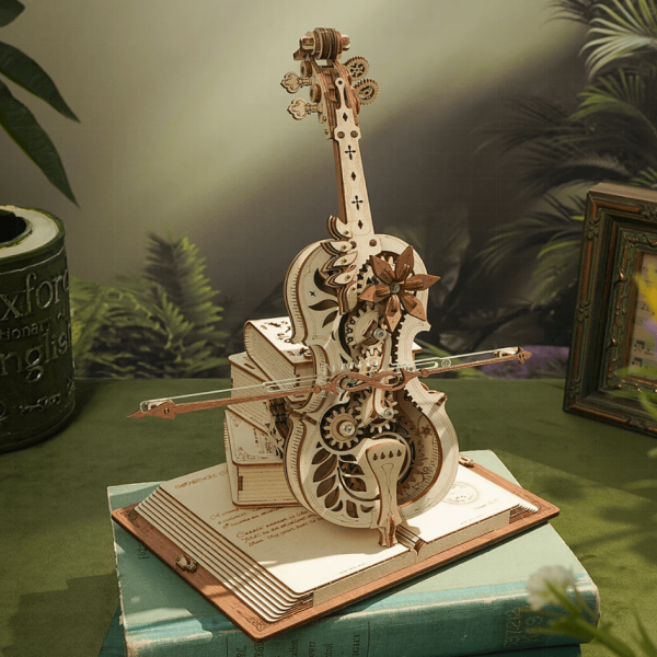 Magic Cello Music Box 3D Puzzle Discount