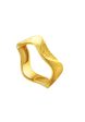 TOMEI Sri Puteri Collection Wavy Ring Yellow Gold 916 Supply