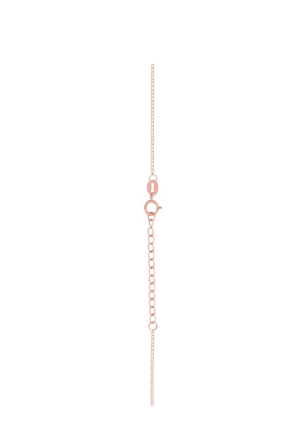 TOMEI Rouge Collection White Tail Necklace, Rose Gold 750 Hot on Sale