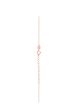 TOMEI Rouge Collection White Tail Necklace, Rose Gold 750 Hot on Sale