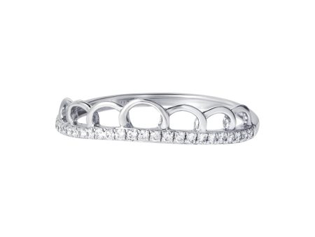 TOMEI Pavo Collection Diamond Ring, White Gold 375 Online Sale