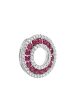 TOMEI Vibrant Ruby Pendant, White Gold 750 Hot on Sale