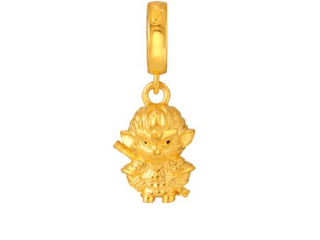 TOMEI Monkey King Charm, Yellow Gold 916 Online Hot Sale