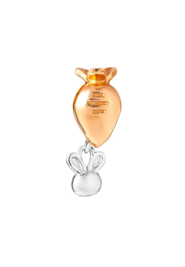 TOMEI Carrot of Today Charm | White Gold 585 (14K) (P5789) Online now