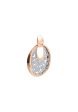 TOMEI Rouge Collection My Putri Oval Pendant, Rose Gold 750 Sale