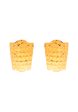 TOMEI Lusso Italia Splendour Earrings, Yellow Gold 916 Fashion