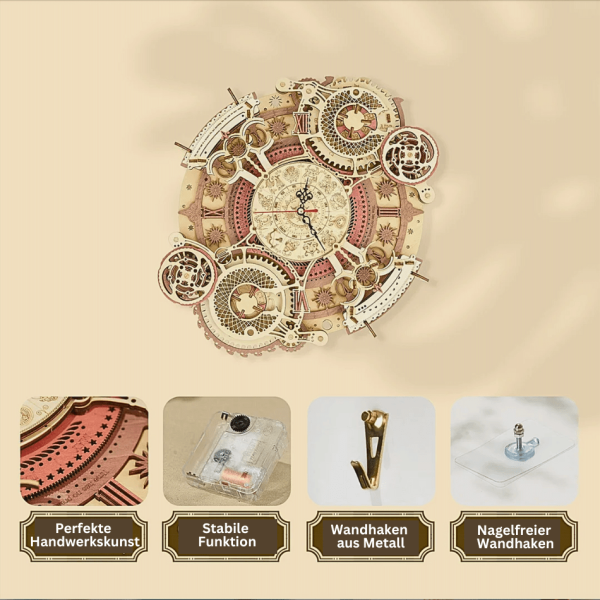 Zodiac Art Clock 3D Puzzle For Discount