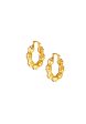 TOMEI Lusso Italia Sturdy Hoop Earrings, Yellow Gold 916 Online Sale