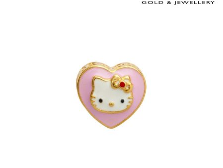 TOMEI x Hello Kitty with Kitty In Love Charm, Yellow Gold 916 Discount