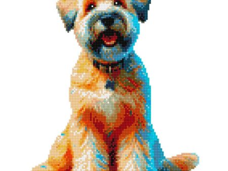 Wheaten Terrier Dog - Diamond Painting Kit Cheap