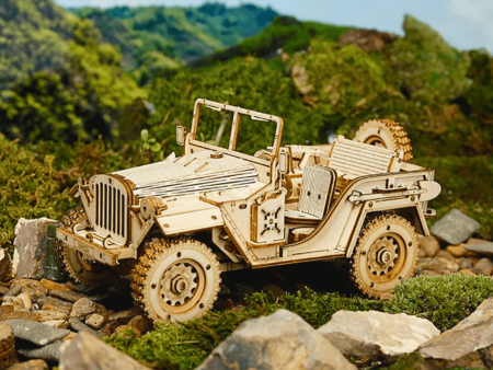 Army Jeep Scale Model 3D Puzzle Hot on Sale