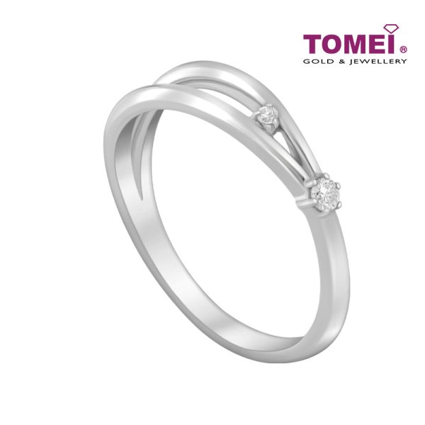 TOMEI Ring In The Season Collection, White Gold  585 Fashion