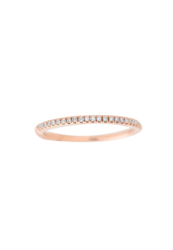 TOMEI Ring, Diamond Rose Gold 750 (R2771R) Supply