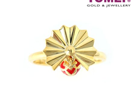 TOMEI Ring, Yellow Gold 916 For Discount