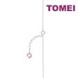 TOMEI Radiant Glowing Dainty Bracelet, White+Rose Gold 585 Online Hot Sale