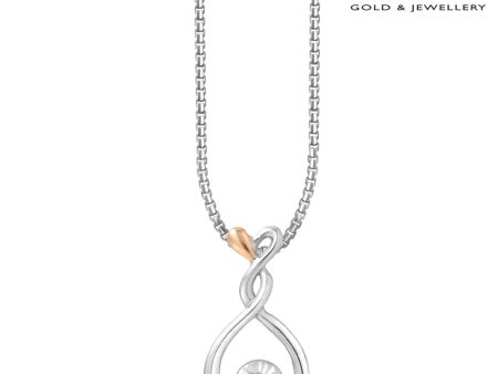 TOMEI Love Is Beautiful Collection Pendant Set, White? Gold 585 For Discount