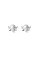 TOMEI Pearl With Diamond Earrings, White Gold 585 Online Sale