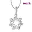 TOMEI Twinkly Trinkets Collection Diamond Pendant Set, White Gold 585 Online Hot Sale