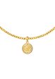 TOMEI Round Pendant, Yellow Gold 999 Discount