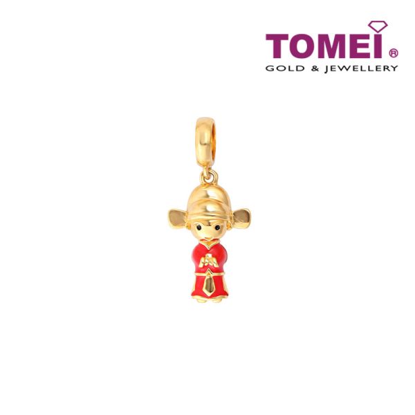 TOMEI Groom Charm, Yellow Gold 916 Online