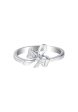 TOMEI Precious Gift Diamond Ring, White Gold 375 For Sale