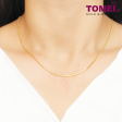 TOMEI First Love Chain, Yellow Gold 916 Hot on Sale