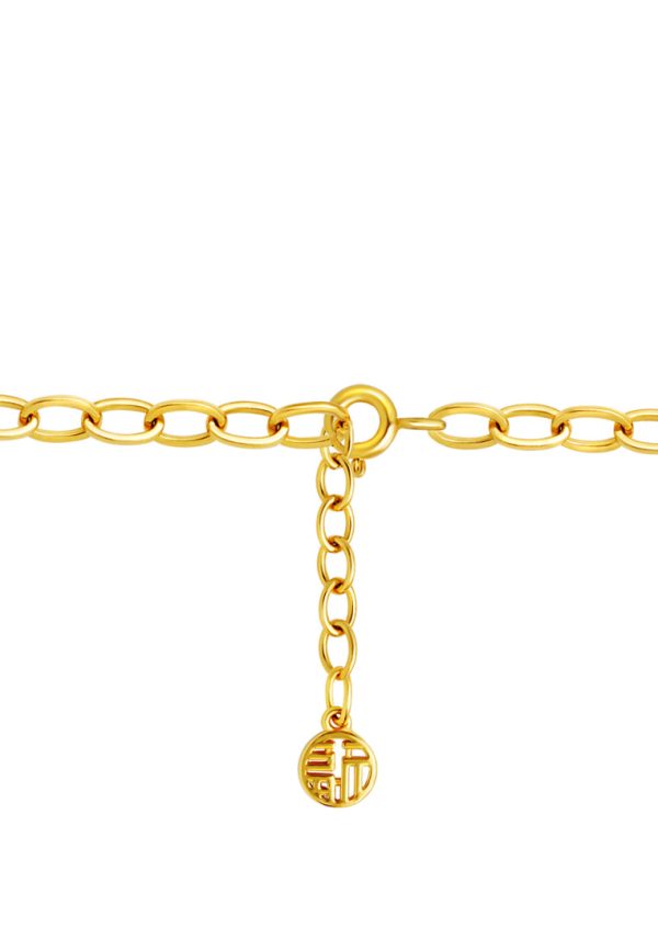 TOMEI Peanut & Persimmon Bracelet, Yellow Gold 916 on Sale