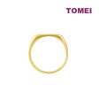 TOMEI Mix & Match Stackable Ring (2 Pcs), Yellow Gold 916 Online Hot Sale