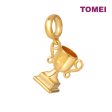 TOMEI Champion Cup Charm, Yellow Gold 916 Hot on Sale