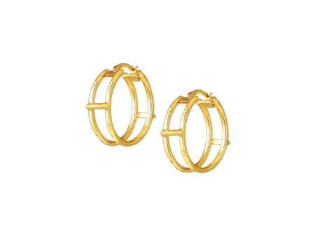 TOMEI Lusso Italia Earrings, Yellow Gold 916 Online Hot Sale